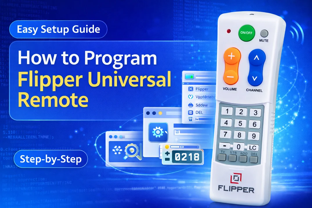 How to program flipper universal remote