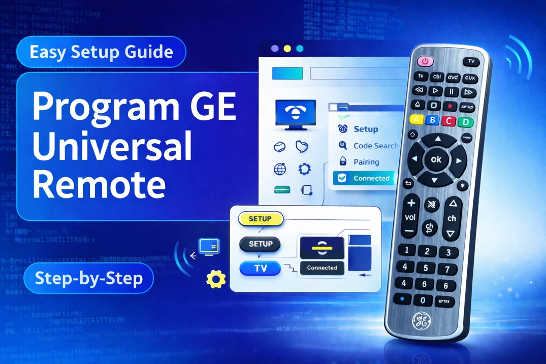 How to program GE universal remote