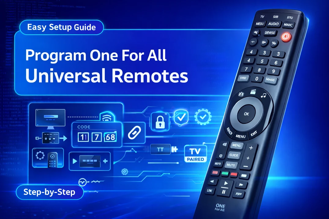 how to program one for all universal remotes