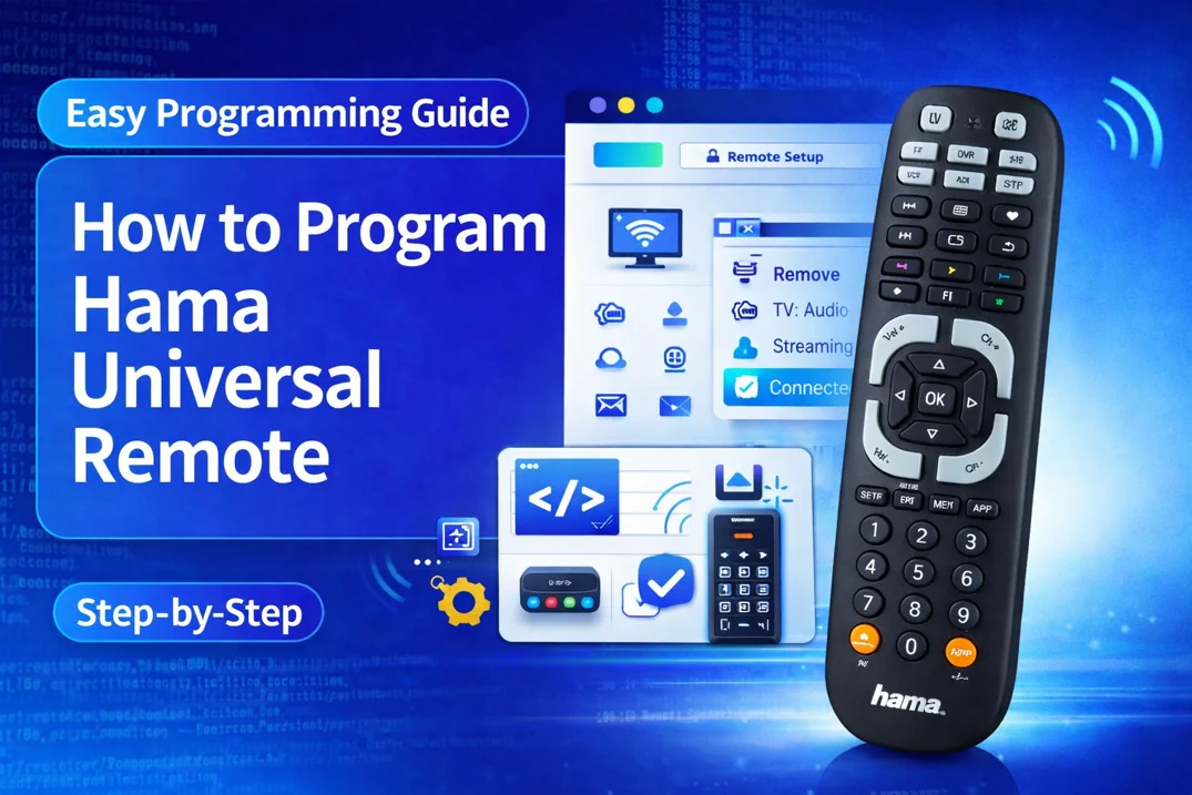 hama universal remote programming