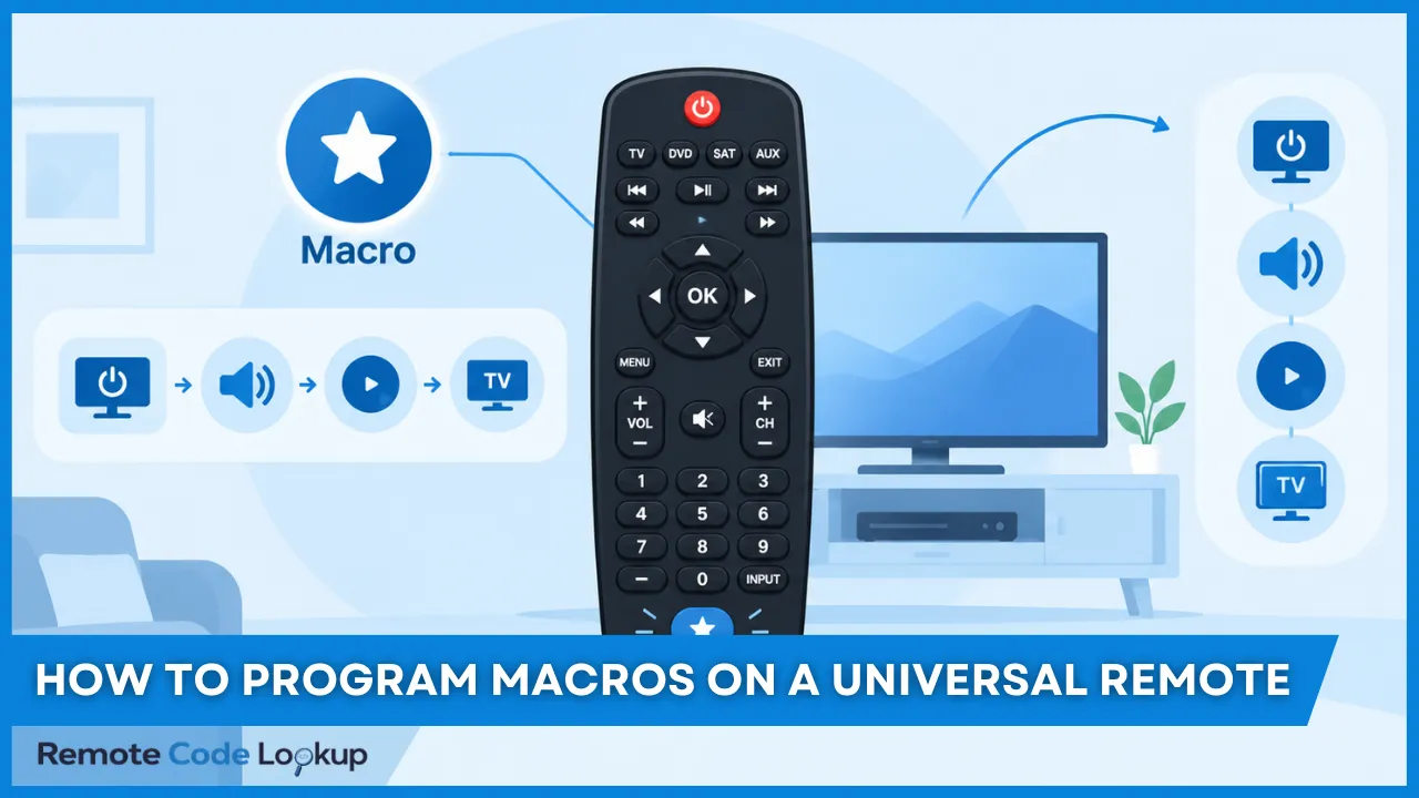 What Is a Macro and How to Program It on a Universal Remote?